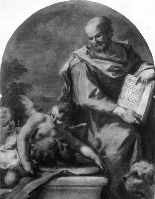 Testa di san Giovanni presentata a San Marco - Chiesa di Vescovana